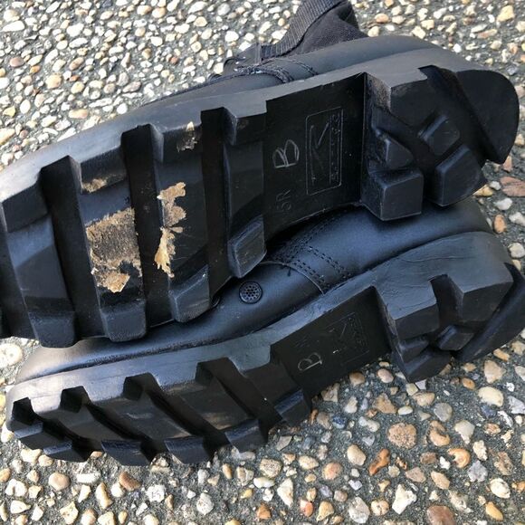 Vintage Rothco canvas tactical combat boots 5 - Picture 4 of 8